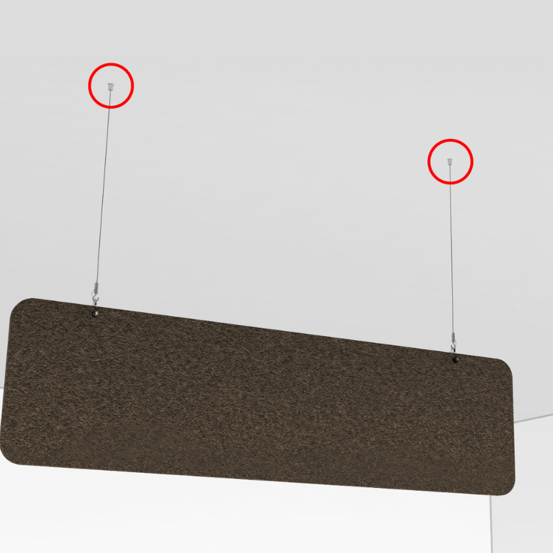Panneaux acoustiques suspendus – Image 3